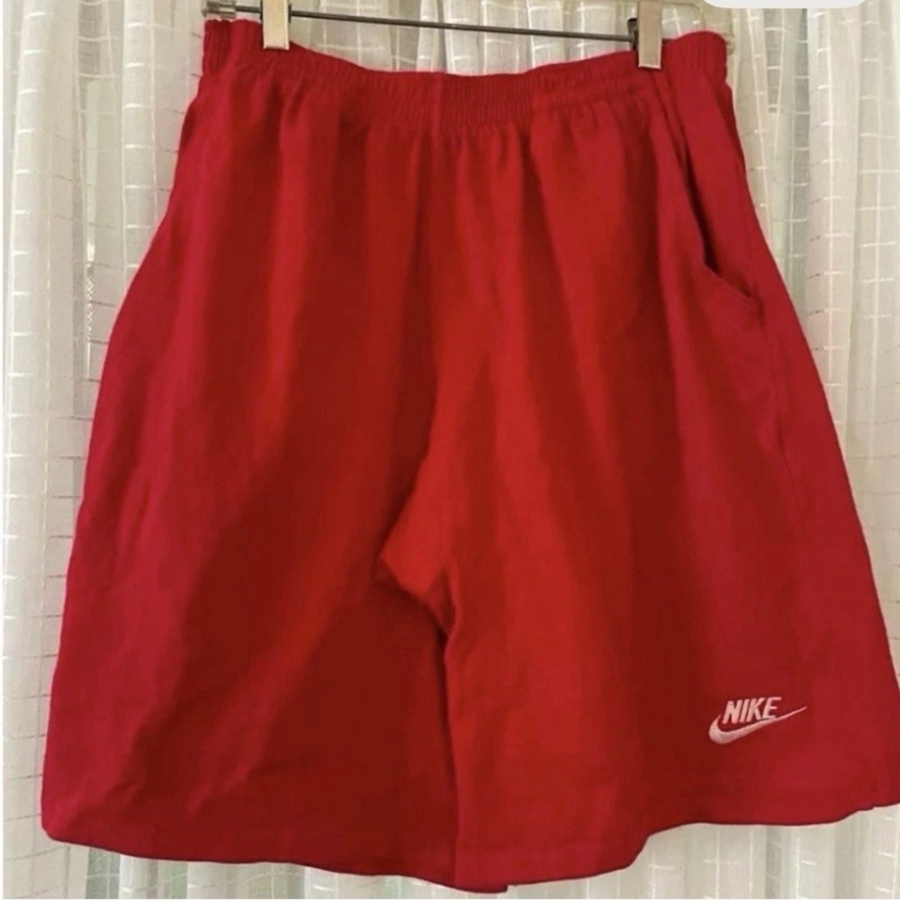 Nike Men's Vintage Red Shorts (Gray tag)